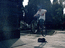 банни-хоп в Ялте у памятника Чехову - мир праху его